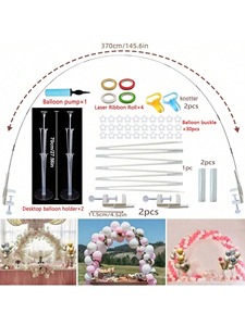 Support d'<span class=keywords><strong>arche</strong></span> <span class=keywords><strong>de</strong></span> ballons, petite <span class=keywords><strong>arche</strong></span> sur table, décoration <span class=keywords><strong>de</strong></span> table pour mariage et anniversaire - Product Image 3