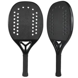 2024 Customized 3K Carbon Fiber Professional Beach Tennis Racket Paddle
