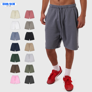 Pantalones Cortos Deportivos Unisex Personalizados, Batik, 100% Algodón, 420 g/m², Casuales, para Hombre, para Correr, Fitness, Vintage, Lavado Ácido - Product Image 1