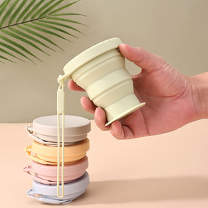 Borraccia in Silicone Senza BPA Personalizzabile all'Ingrosso, Accessorio Durevole per Bere all'Aperto, Adatta per <span class=keywords><strong>Acqua</strong></span> Bollente - Product Image 1