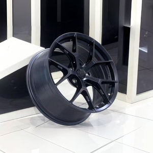Nuevas Llantas Forjadas de 16-19 Pulgadas para Autos de Pasajeros, Cinco Radios, 5x114.3/112/120, Offset de 35/25 mm, Acabado Plateado en Aleación de Aluminio - Product Image 1
