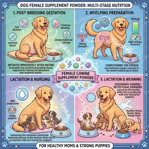 Suplemento para la Gestación Canina de Marca Privada OEM, Gestamate en Polvo Post-Parto para Perros Hembras, Apoyo para la Parto y Destete - Product Image 2