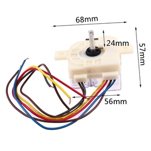 Timer di controllo semiautomatico a doppio cilindro per <span class=keywords><strong>lavatrice</strong></span> a 6 fili, 180 <span class=keywords><strong>gradi</strong></span>, 15 minuti, 82g, in plastica e metallo - Product Image 4