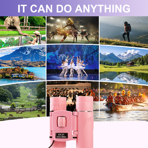 Telescópio Externo 8X21 Zoom Brinquedos para Crianças Binóculos para Observação de Vida Selvagem - Product Image 4