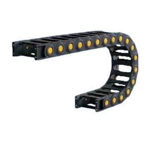 Nylon Chains Wholesale Black Plastic Cable Carrier Drag Chain R75 Reinforced Nylon Drag Chain