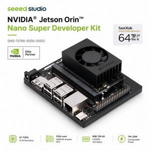 Orin Nano Super Kit แรม 8GB ประสิทธิภาพ AI 67 TOPS บอร์ดพัฒนาอย่างเป็นทางการ 945-13766-0000-000 102110839 Jetson Orin Nano Super - Product Image 1