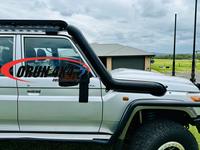 Snorkel d'admission d'air de 4 pouces pour Land Cruiser 70, 76, 78, 79 SERIES 2007-2024, snorkel en acier inoxydable pour LC79 tout-terrain