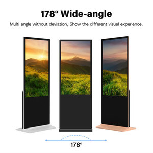 Affichage numérique <span class=keywords><strong>géant</strong></span> sur pied, écran plein écran 85 pouces 4K UHD vertical, Android 11, 2 Go 32 Go, écran LCD <span class=keywords><strong>BOE</strong></span>, animation CMS à distance - Product Image 5