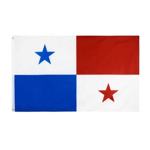Cheap 3X5 FT Polyester Custom Silk Screen Printed <strong>Panama</strong> National <strong>Flag</strong> in Stock - Product Image 2