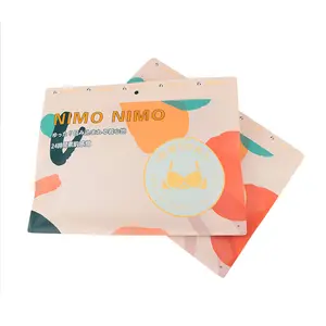 Manufacturers Direct Selling Clothes Packaging Frosted Plastic Ziplock Bag Plastic Zipper Packaging Bag