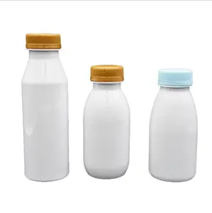 HDPE hot filling beverage bottle heat resistant plastic milk bottle