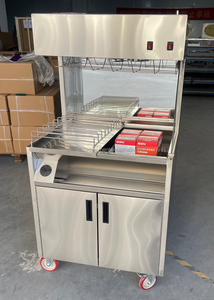 Chauffe-frites vertical commercial Shineho en acier inoxydable de haute qualité pour les frites chez McDonald's - Product Image 3
