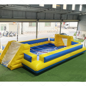 Terrain de jeu de football gonflable en PVC personnalisé avec certification CE pour le team building, les adultes et les enfants, sports de plein air - Product Image 3