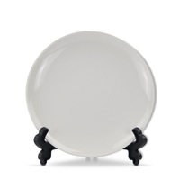 Assiette en céramique vierge pour sublimation, pour impression par transfert thermique