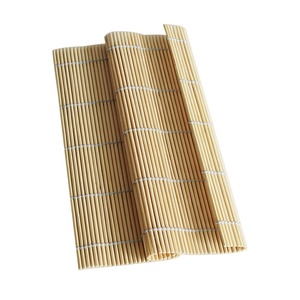Alfombrillas de bambú enrollables <span class=keywords><strong>para</strong></span> <span class=keywords><strong>sushi</strong></span>, venta al por mayor, bajo precio, 24x24cm - Product Image 2