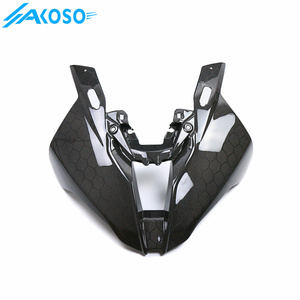 AKOSO 100% Fibre de Carbone Sèche 3K Carénage Avant de Phare de Moto pour BMW <span class=keywords><strong>S1000RR</strong></span> M1000R <span class=keywords><strong>HP4</strong></span> 2019-2024 - Product Image 5