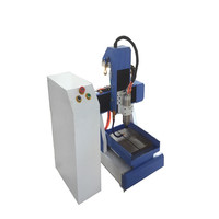 Mini fresadora de corte y grabado de metal de madera de escritorio 3030 máquina enrutadora CNC de 3 ejes