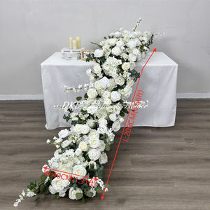 Caminos de Mesa de Flores Artificiales de Seda Hechos a Mano al por Mayor, Color Azul, para Bodas, Día de la Madre, Regreso a Clases y Año Nuevo Chino, Decoración de Pasillos - Product Image 2