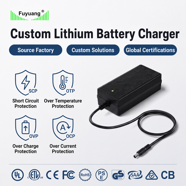 71.4V 3A 214W 17S Lithium Ion Battery Charger for 60V Electric Tricycle with CE KC Certified