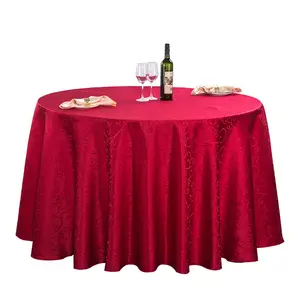 Hot Sale 120 Round Christmas Embroidered Sequin Table Linens Party Tablecloths Polyester Tablecloth Wedding For Events