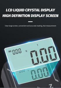 Duromètre numérique 0 à 100HC Écran LCD Testeur de poche Sonde de haute qualité Compteur de dureté Shore C Éponges en mousse Caoutchouc souple - Product Image 3