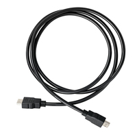 Câble vidéo HD 2.0 mâle-mâle 18 Gbit/s 4K60Hz HDR 3D blindé 4 couches en cuivre pur épais pour lecteur DVD ODM/OEM