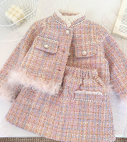 Pakaian Anak Campuran Musim Gugur dan Musim Dingin untuk Anak Laki-laki dan Perempuan, Pakaian Bekas dengan Mantel, Celana, Sweater, Grosir Pakaian Campuran