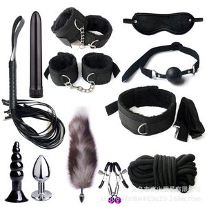 Nuevo conjunto erótico y sensual, conjunto de bondage de felpa, conjunto de 12 piezas, juguetes sexuales para adultos, juguetes alternativos. - Product Image 3