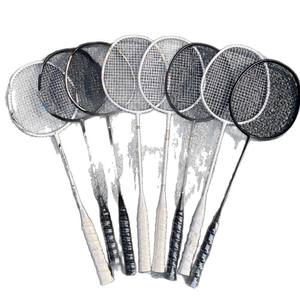 Newchance Raquette de <span class=keywords><strong>badminton</strong></span> en carbone intégrée pour hommes et femmes pour adultes avec poignée en PU - Product Image 5