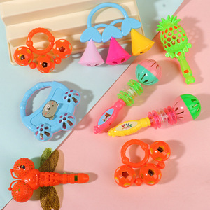 Hochets en plastique pour bébés de 0 à 24 mois, jouets d'éveil pour nourrissons, ensemble de jeu éducatif pour le développement de la préhension - Product Image 4