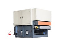 Mesin Amplas Drum Sabuk Lebar Otomatis YUEQUN dengan Kontrol PLC Akurasi Tinggi, Motor Pompa 76kW, Garansi 2 Tahun