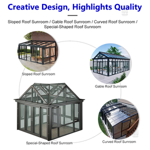 Vente en gros de vérandas autoportantes en aluminium avec vitrage, idéales pour les jardins et les balcons, <span class=keywords><strong>mini</strong></span> serres, solariums, vérandas - Product Image 6