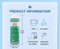 Nettoyant liquide cryogénique écologique jetable sans résidu pour machine à glace 500ml