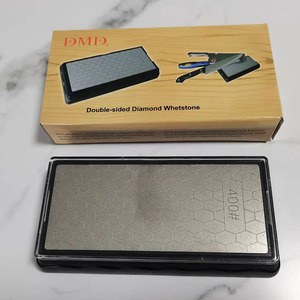 Piedra de Afilar de Doble Cara con Base Antideslizante, Piedra de Afilar de Diamante Metálica de 400/600/<span class=keywords><strong>1000</strong></span>/1200 Granos - Product Image 6