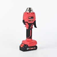 Pince à sertir électrique rechargeable GKGJ JR-50, qualité industrielle, construction en acier au carbone, poignée en plastique, garantie 1 an