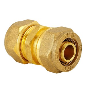 Accesorios de Compresión de Aluminio-Plástico y Cobre para Calentadores de Agua Directos, Diámetro Igual de 4/5/6/1 Pulgadas para Tuberías de Calefacción - Product Image 1
