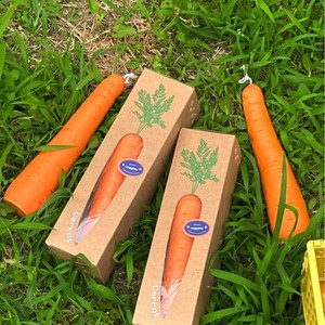 Vela Aromática LANJO Hecha a Mano con Cera de Soya, Forma de Zanahoria y Tomate, en Frasco de Vidrio, Decoración para el Hogar, Regalo, Aromaterapia, Festividades - Product Image 2