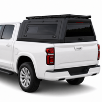 Capot rigide en aluminium aérospatial pour Ford F150 6.5FT et RAM 1500 6.4FT, sans perçage, pour benne longue, étanche, type camping-car