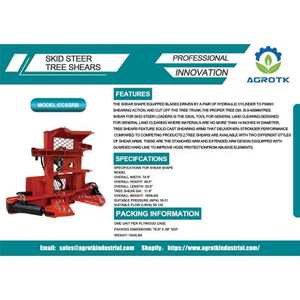 انزلاقية التوجيه شجرة المنشار الثقيلة آلة تقطيع الفراشي انزلاقية التوجيه الهيدروليكية شجرة المقصات المرفقات ل لوادر انزلاقية التوجيه - Product Image 6