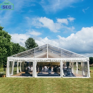 Barraca de casamento à prova de vento, grande eventos marquee barraca de pvc transparente à prova de vento para eventos de festa de casamento - Product Image 1