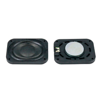 Altavoz Cuadrado Inalámbrico Portátil KBE KAIBOER de Moda, Audio Bidireccional de Rango Completo, Magnético de Neodimio, ABS/PC+Metales, 2W, 40*30MM