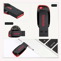 Clé USB originale Sand Isk Cruzer Blade 32 Go aux États-Unis