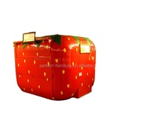 Présentoir de fraises en plein air, support pour aliments, chocolat, shawarma, à vendre, 1 pièce