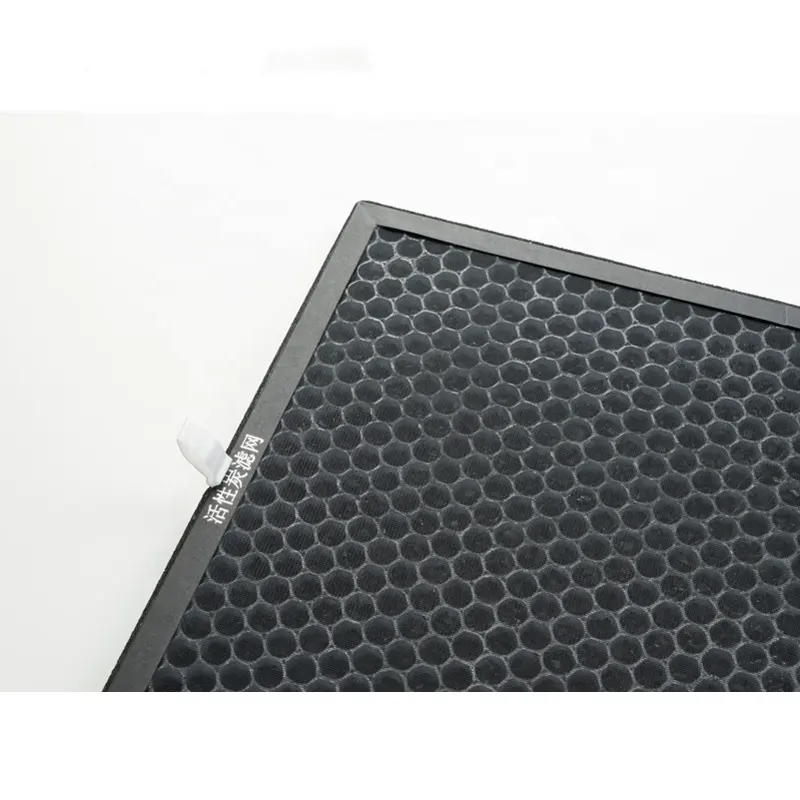 Filtre için hava temizleyici için siyah petek plastik filtre aktif karbon granül filtre