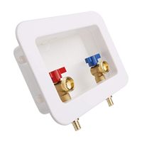 Boîte de sortie pour lave-linge, accessoire de plomberie PEX 1/2 pouce pour l'eau de lavage