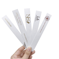Bandelettes de test de parfum, papier absorbant en coton pointu pour l'essai d'huiles essentielles et de fragrances, carte de test