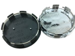 Kit de capuchons de roue personnalisé pour modèle Y 3 4 pièces 56mm finition chromée avec logo pour moyeu central de voiture emblème de <span class=keywords><strong>jante</strong></span> capuchons de moyeu de roue Tesla Model Y 3 - Product Image 2