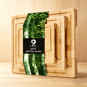 Juego <span class=keywords><strong>de</strong></span> 3 Tablas <span class=keywords><strong>de</strong></span> Cortar <span class=keywords><strong>de</strong></span> Bambú Personalizadas con Ranura <span class=keywords><strong>para</strong></span> Jugos - Product Image 1