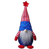 Figurine de Noël américaine en peluche, Père Noël sans visage, lutin assis, en polyester, 31 cm, vente en gros d'usine