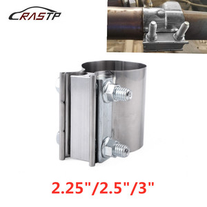 Abrazadera de tubo de escape de acero inoxidable de 2,5 pulgadas y 64 mm para modificación de automóviles y montaje de tubo de escape - Product Image 5